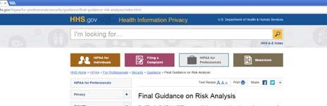 www.hhs.gov/hipaa/for-professionals/security/ guidance/final-guidance-risk-analysis/index.