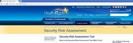 Protect ephi: Confidentiality Integrity Availability 40 Risk Analysis Security rule requires that covered entities