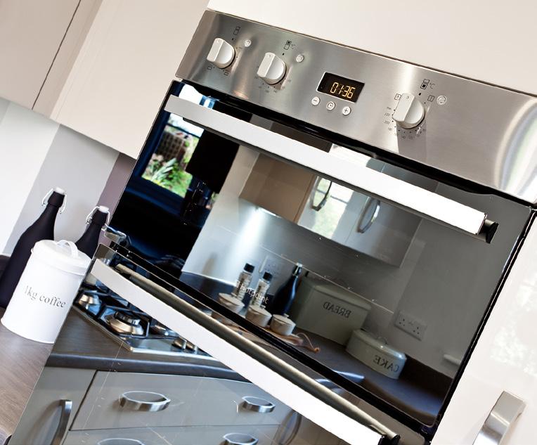 Each home comes with a range of features at no extra cost Kitchens Choice of kitchen units with co-ordinating work surfaces* Integrated appliances including: - oven and hob - fridge freezer -