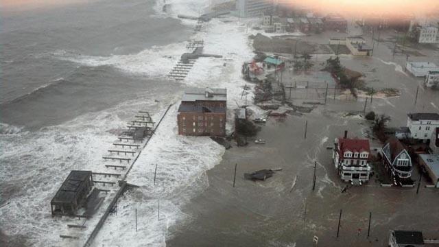 At the Battery in New York City, Sandy was estimated to be over a 1600 year