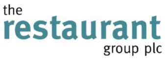 The Restaurant Group plc Interim results for the 26 weeks ending 29 June 2014 The Restaurant Group plc ( TRG or the Group ) operates over 450 restaurants and pub restaurants.