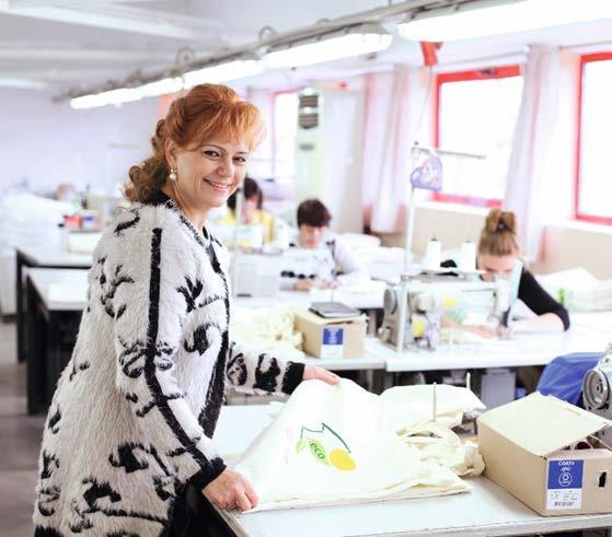 Comprehensive Hausbank service benefitting ProCredit s SME clients (II/II) Aliana OOD and ProCredit Bank Bulgaria Aliana OOD is a leading textile manufacturer led by Vassil and Rositsa Zahariev