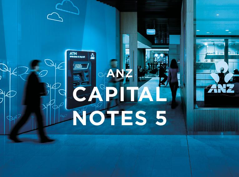 ANZ CAPITAL NOTES 5 OFFER AUSTRALIA AND NEW ZEALAND AUSTRALIA BANKING GROUP AND NEW LIMITED