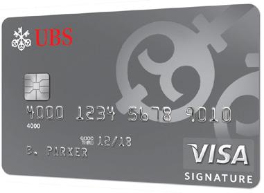 UBS cards overview The UBS Visa Infinite and s give you access to more of what you want a flexible rewards program, exclusive Visa Signature and Infinite benefits 18 and access to cash at ATMs and