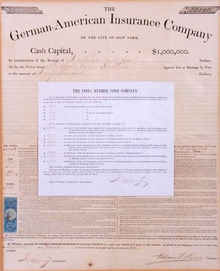 By early March, 1872, directors convened the first board meeting of the German American Insurance Company.