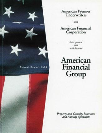 Over the years, American Financial divested certain business interests and acquired new ones, including American Premier Underwriters, Inc.