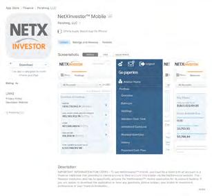 Seamless Integration NetXInvestor offers a consistent experience on all platforms: Adaptive technology Responsive design recognizes the device being used to provide the optimum experience based on