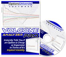 Volcone Users Manual V2.0 Thank you for purchasing our new Volcone Analyzer PRO V 2.0 software. This program will become a very important part of your option trading arsenal, if used properly.
