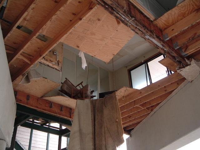 Hurricane Claims - Inspection Water damage to
