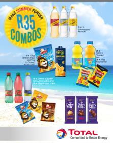 R35 combos 1 Associated companies Total South Africa (Pty) Ltd Coca Cola South África (Pty) Ltd Ekhamanzi