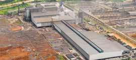 Kilang besi briket panas (HBI) dikendalikan oleh Antara Steel Mills Sdn Bhd di Labuan,