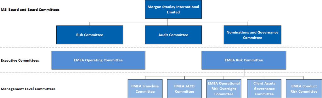 The EMEA Asset and Liability Committee ( EMEA ALCO ) assists the EMEA Risk Committee to oversee the capital adequacy, including the risk of excessive leverage, and liquidity risk management of the