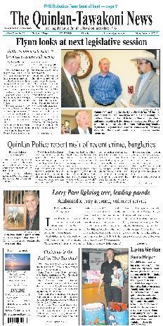 Quinlan-Tawakoni News Publishes every Friday
