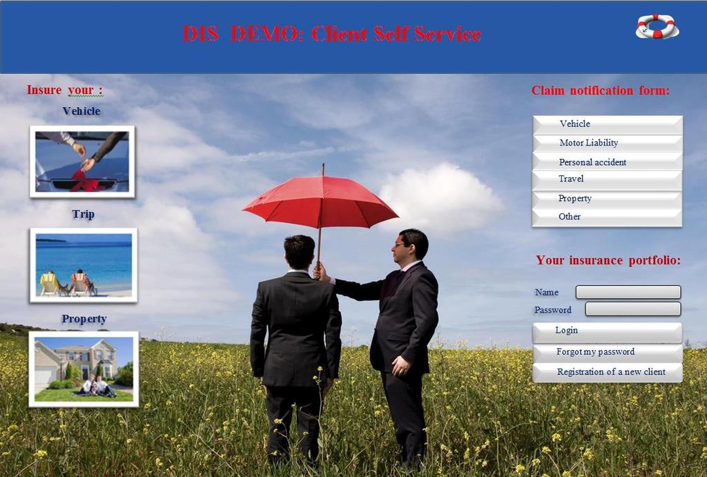 Client Self Service Solutions An internet solution for the client self-services is an easy way to provide more services to the client. This saves time and money of the company as well as the client.