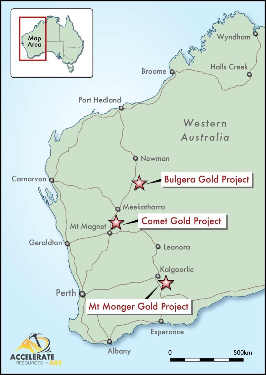 WA Gold Focus Western Australia Gold Focused Exploration Company Three regionally significant West Australian gold projects