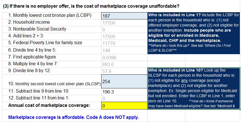 Example 2: Marketplace Affordability 45 http://www.