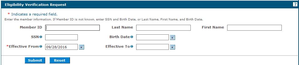 Completing the Presumptive Eligibility Member Application The PE QP uses the Portal to verify that the individual is not already an IHCP member and then to submit an application for the individual.