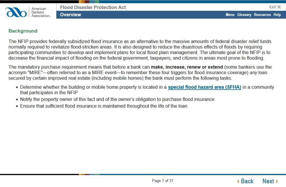 Overview Background The NFIP provides federally subsidized flood insurance as an alternative to the massive amounts of federal disaster relief funds normally required to revitalize flood-stricken