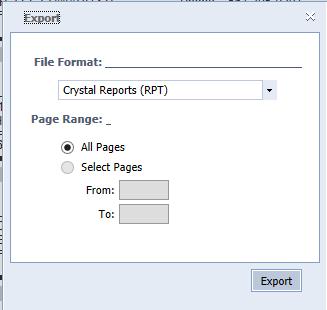 Pinning & Exporting Reports Pinning Reports If you would like a report to open automatically after you log into the reporting system you may choose to Pin it.