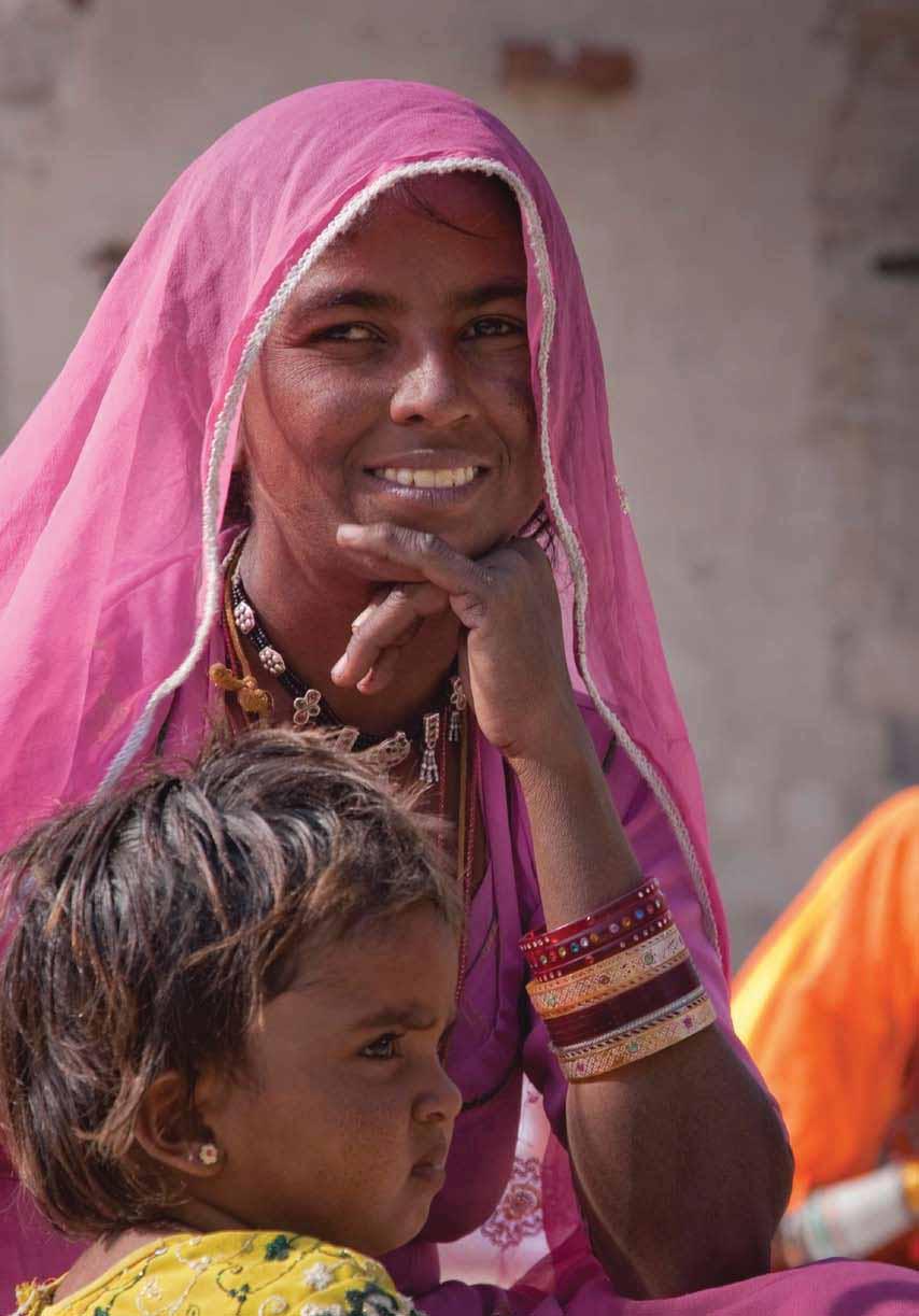 6 CAIRN ENERGY PLC ANNUAL REPORT 2009 Local Rajasthani business woman who has