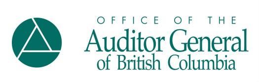 Independent Auditor s Report to adopt this accounting policy as prescribed by Province of British Columbia Treasury Board Regulation 198/2011.