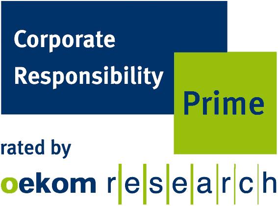 Part III Assessment of BayernLabo s Sustainability Performance In the oekom Corporate Rating with a rating scale from A+ (excellent) to D- (poor), BayernLabo was awarded a score of C+ and rated