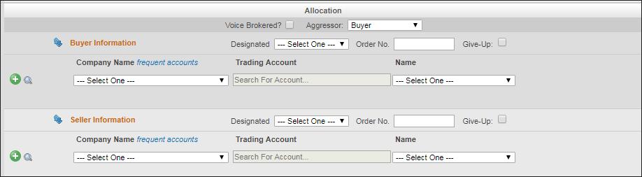 On an individual side, if the Asset Manager principal for an account is also an Active Trader for another account, the Trade Type must be Block, Block TAS, or OPNT.