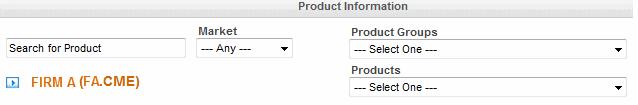 The fields in the Product Information section are populated. Note: To view all product information, click next to the product name. 5. In the Trade Information section, complete the following fields.