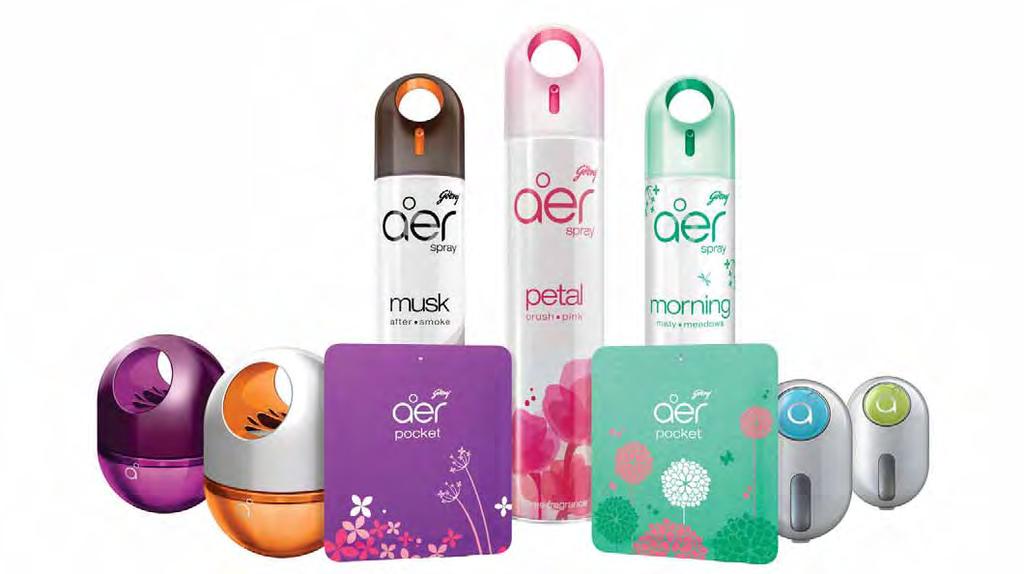 Extending leadership in our core categories and geographies Home Care Number 1 player in air care Delightful range of home, car and bathroom air fresheners aer pocket is a leading player in bathroom