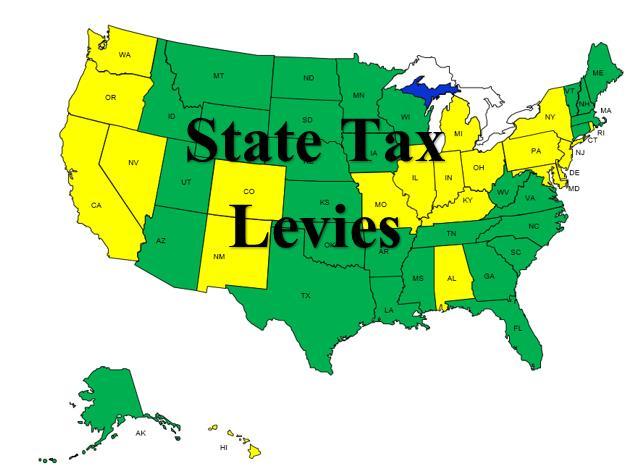 21 State Tax Levies Disposable income could match federal or may not even give a definition May have