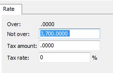 Enter Federal Single in the Calculate Table Name field. 3.