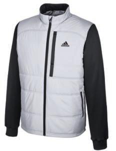 - 2XL model TM5387F7 msrp $220 (a) women s Climaheat puffer jacket   chest pocket Zippered hand pockets adidas