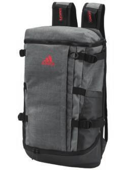 adidas 3-stripes medium backpack multi-compartment backpack with front 3-stripes screen print reflective adidas brandmark above front pocket