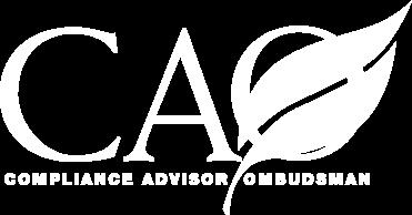 Intermediaries Office of the Compliance Advisor Ombudsman (CAO) for the International