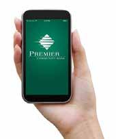 Learn more at: welcometopremier.com PREMIER MOBILE BANKING APP: What will happen to my mobile banking access?