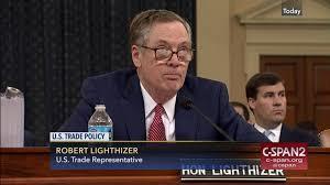 U.S. Trade Representative Robert Lighthizer Speaks Appeared before the House Ways & Means Committee and Senate Finance Committee in September to discuss progress in four vital areas: - NAFTA
