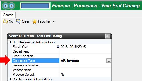 After the last cash deposit date o You will need to cancel those receipts if unable to make deadline o Any remaining items on the Year End Closing AR list must be accrued using the Year End Closing