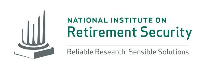 Update: National Institute on Retirement Security 24 th Annual NCTR System Directors Meeting Sacramento,