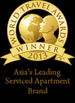 2013 Best Serviced Apartment Company Business Traveller UK, 2007 2013 Best Serviced Residence/ Residence Operator DestinAsian Readers Choice