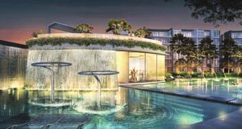 enchanting waterscape setting in an exclusive enclave, that is a short walk to Orchard Road and Dhoby