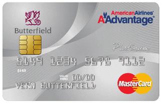 Rewards that fly! THE BUTTERFIELD/AADVANTAGE MASTERCARD CREDIT CARD FEATURES The information contained herein is provided solely for general informational purposes.
