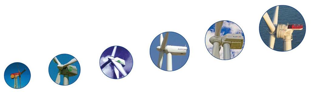 Alstom Wind Your partners in wind power solutions 6000 KW Haliade 150 3000