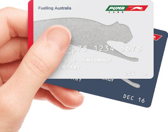 Welcome to Pumacard Get ready to enjoy one card that s accepted Australia wide and ready to go.