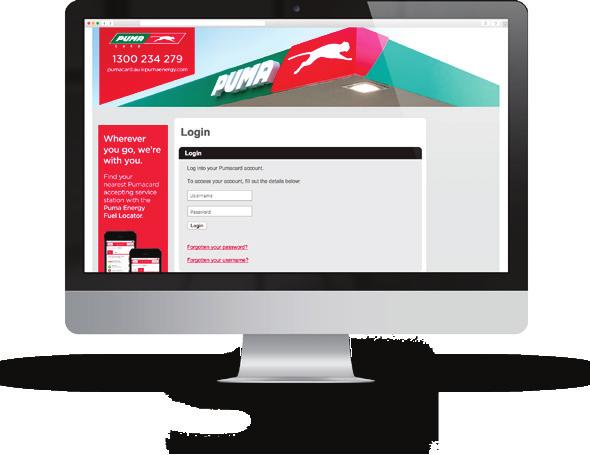 Manage your account online Managing your fuel expenses 24/7 has never been easier or quicker.