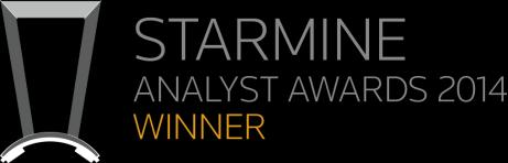 STARMINE Ranking Best «sell-side» analysts ranking in France based on performance criteria 3 rd in France 10 Awards 2 nd on French listed
