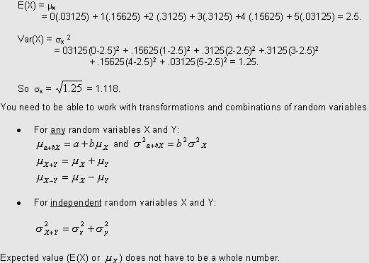 6 Chapter 6 #1. What is the difference between a discrete random variable and continuous random variable? Discrete: Countable Continuous: Measurable (think: interval of numbers) #2.