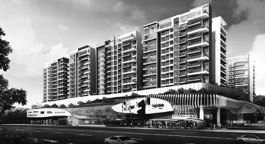 Design Seletar Mall Palm Isles Condominium Steel
