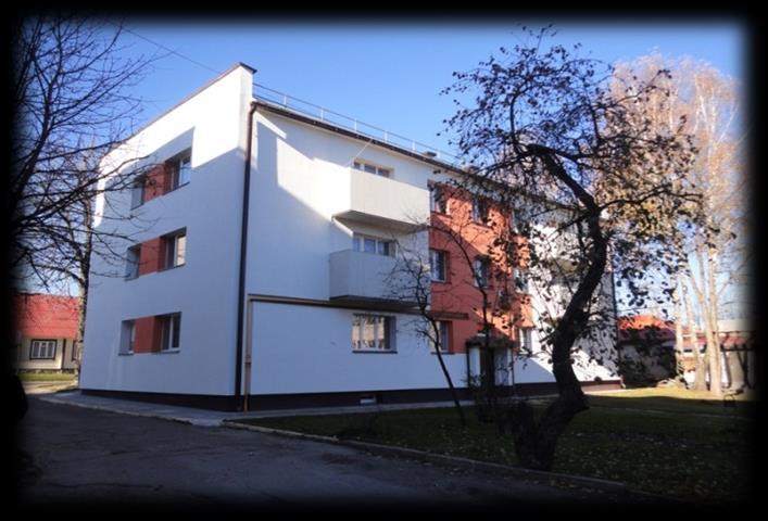 Renovation cost 77 365 EUR Energy efficiency class Before renovation E planned C Reached B
