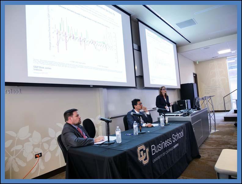 J.P. Morgan Center for Commodities at the University of Colorado Denver Business School Chinese Economic Growth and Commodity Performance Jodie Gunzberg, CFA Managing Director, Head of U.S. Equities, S&P Dow Jones Indices; and Editorial Advisory Board Member, Global Commodities Applied Research Digest Ms.