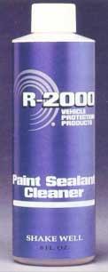 NEXT GENERATION R-2000 PAINT SEALANT Will Satisfy Customers With Paint Finish Protection Using DuPont ZONYL surface active agents R-2000 Paint Sealant works to keep a vehicle s finish looking